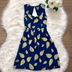 Anthropologie Maple Silk Dress